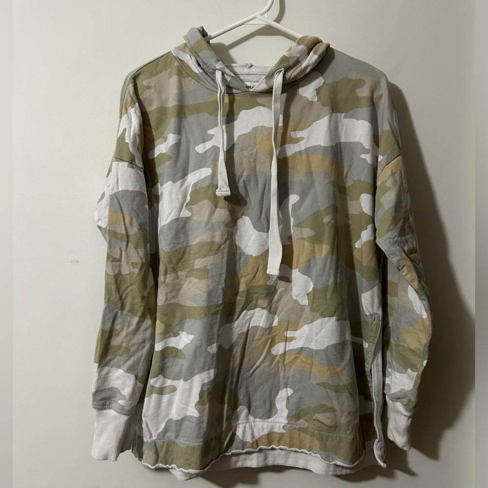 Aerie Camo Oversized Hoodie